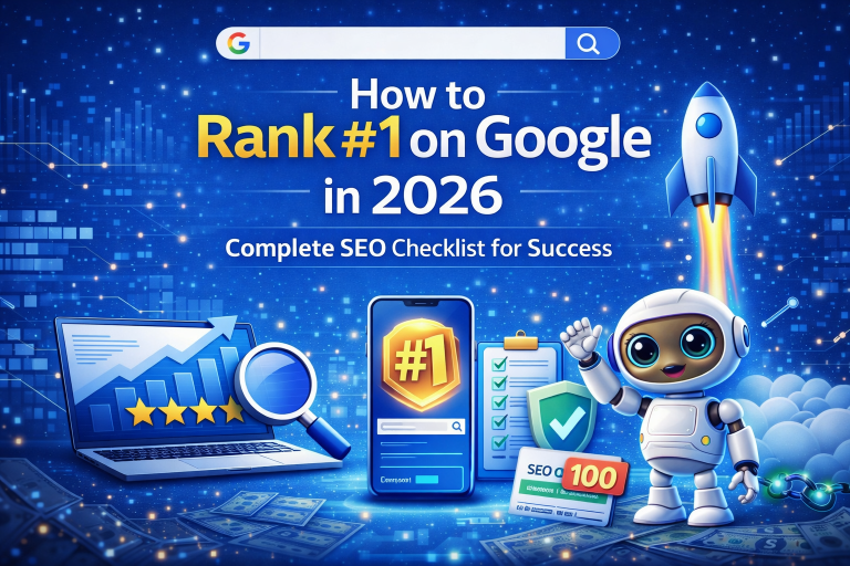 How to Rank on Google in 2026 — Complete SEO Checklist