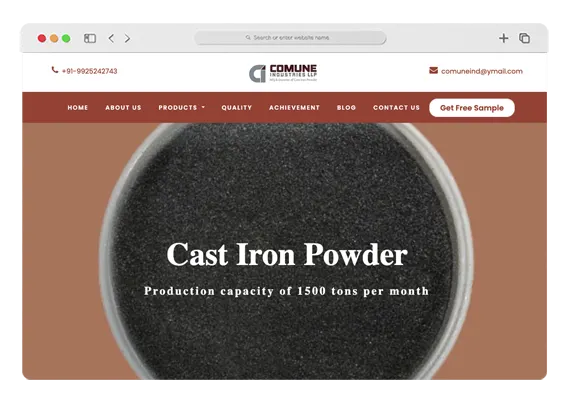 Digital Marketing Services for Cast Iron Manufacturer