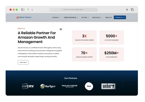 Digital Marketing Services for Estore Factory Australia