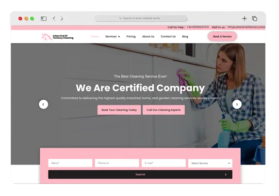 SEO Services for Cleaning Services in London
