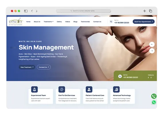 Digital Marketing Services for SKin Care